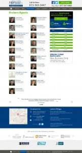 Agents/Broker Page