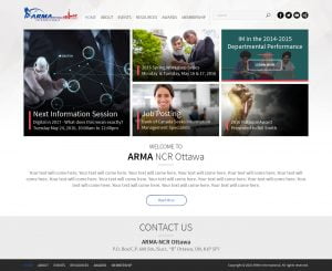 Cleaned up top of homepage